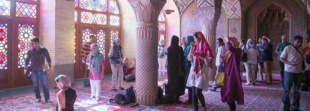 Iran Hosts 5.2 Million Foreign Tourists in 8 Months to Nov. 2018